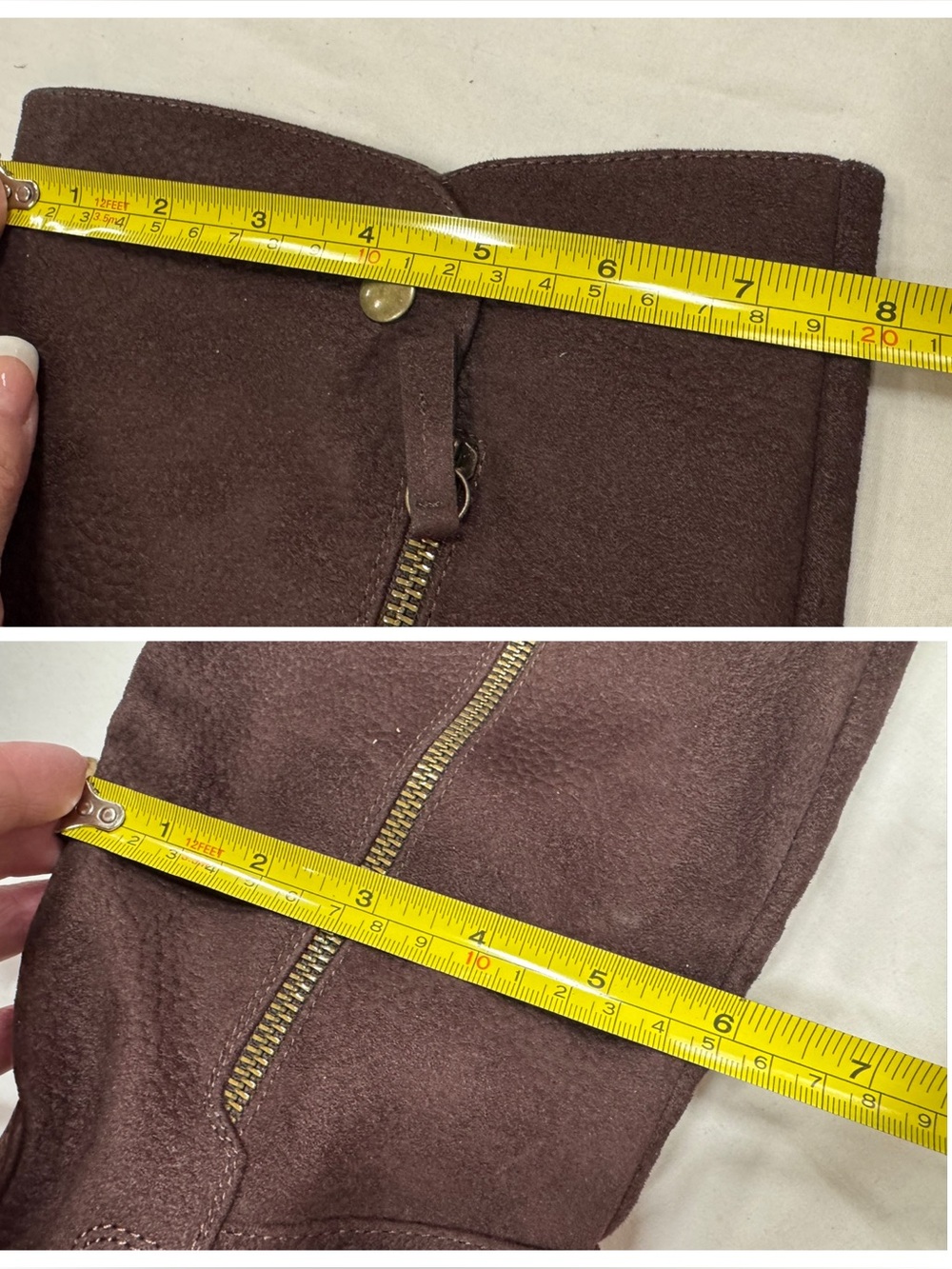 White Mountain Brown Knee-High Boots size 8.5 - Picture 14 of 15